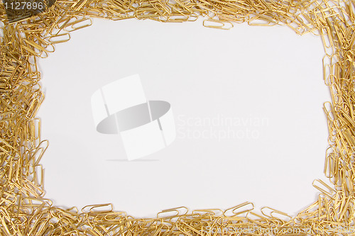 Image of paperclips frame