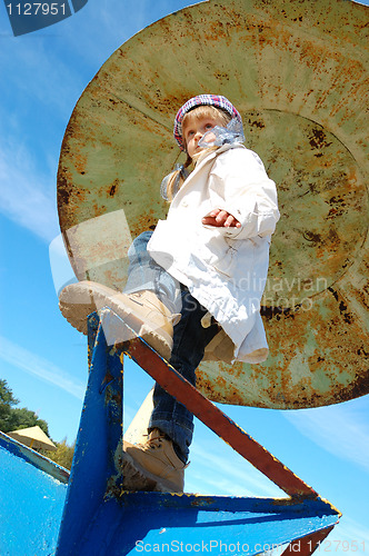 Image of autumn fashion grunge girl