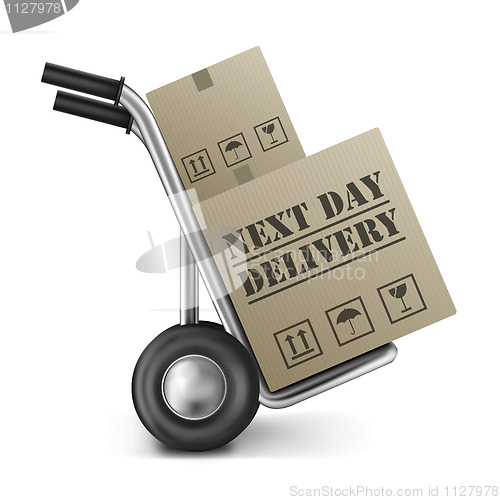 Image of next day delivery hand truck