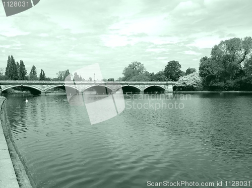 Image of Serpentine lake, London