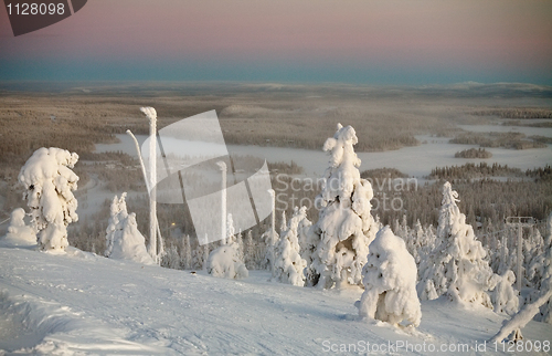 Image of frozen landscape