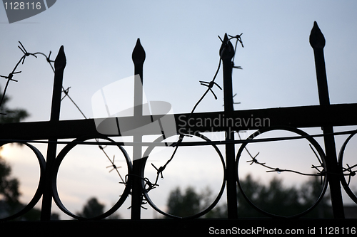 Image of prison fence