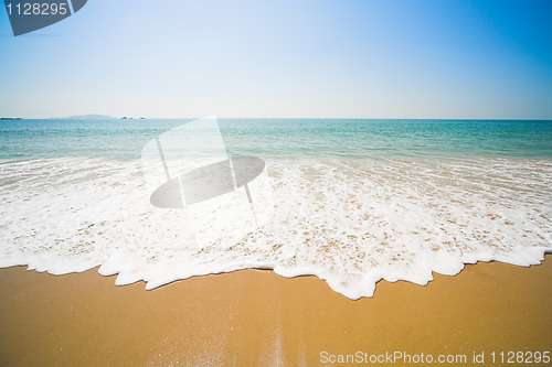 Image of sunny beach