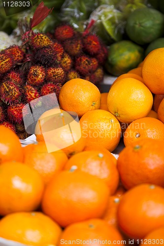 Image of tropical fruits