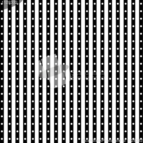 Image of Seamless pattern of dots and stripes