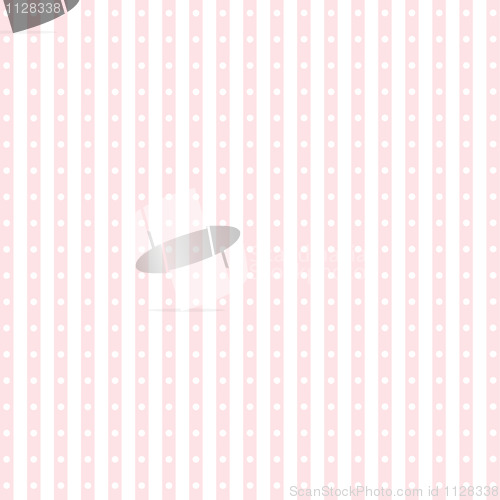 Image of Seamless pattern of dots and stripes