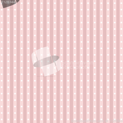 Image of Seamless pattern of dots and stripes