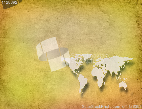 Image of world map background