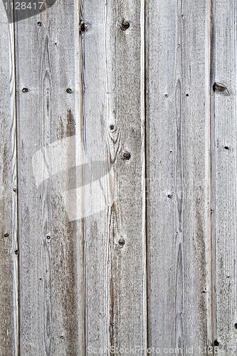 Image of Fence weathered wood background closeup 