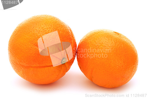 Image of two fresh oranges