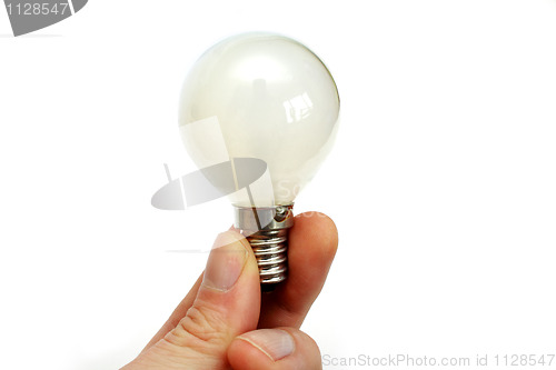 Image of hand with lamp