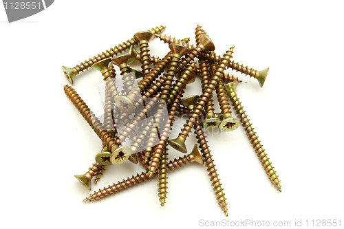 Image of copper color screw