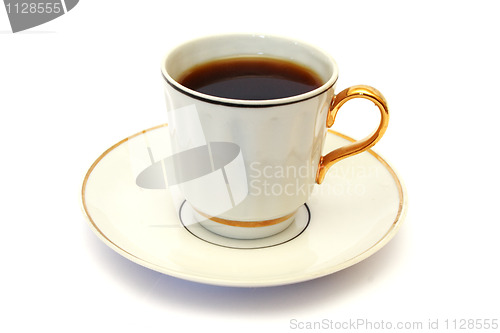 Image of white cup of coffee