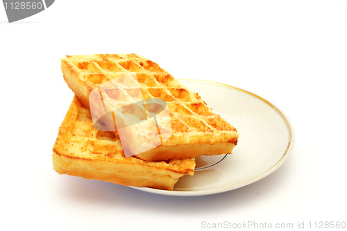 Image of Waffles stacked studio