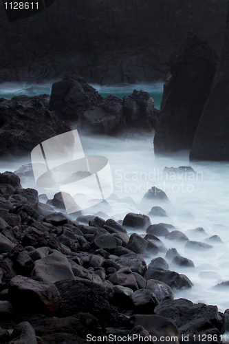 Image of Reykjanesviti coastline