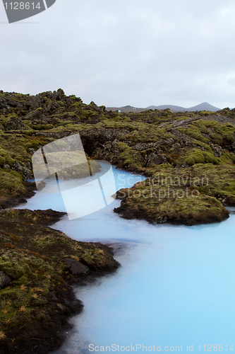 Image of Turquoise water at the Blue Lagoon