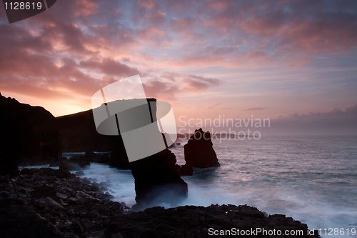 Image of Reykjanesviti coastline