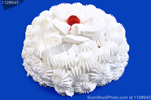 Image of Cake with white cream