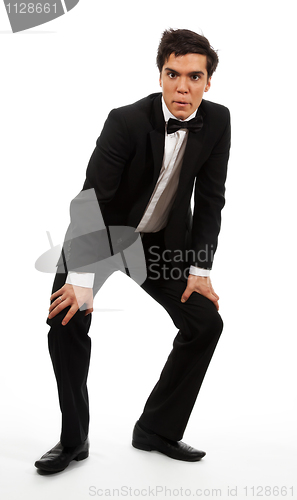 Image of Businessman take a respite