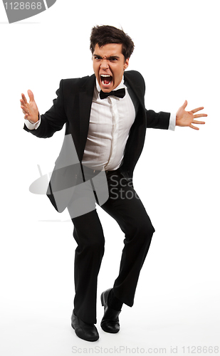 Image of Frustrated business man