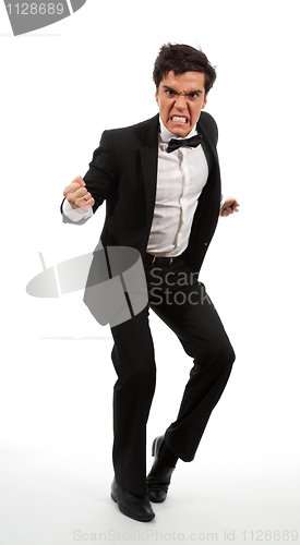 Image of Business man in rage