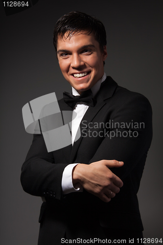 Image of Positive confident businessman