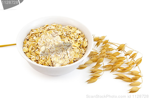 Image of Oatmeal with oat stem