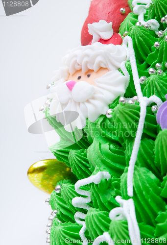 Image of Close-up of cake decorations