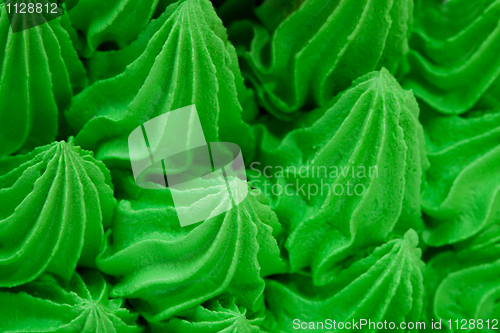 Image of Close up of a confectioner cake