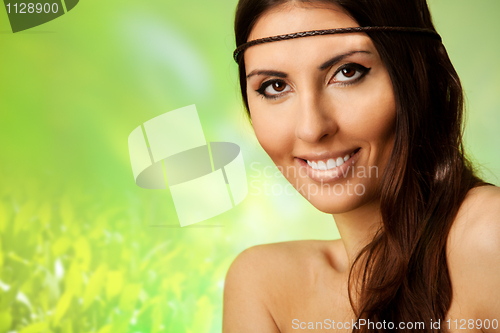 Image of Smiling woman
