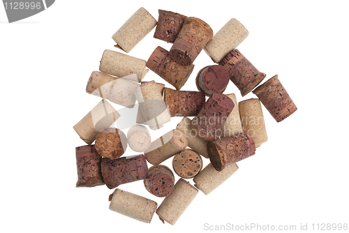 Image of Used corks from bottles guilt