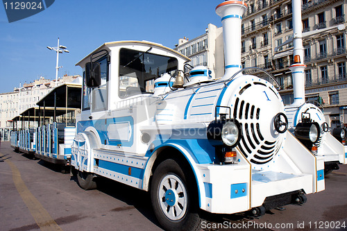 Image of Small tourist train of Marseille