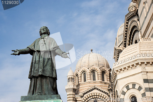 Image of Mgr. Belsunce's statue