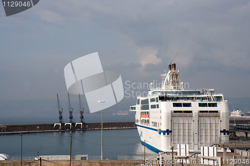 Image of Marseille harbour.