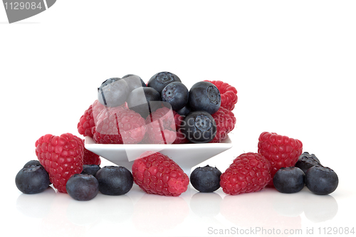 Image of Blueberry and Raspberry Fruit