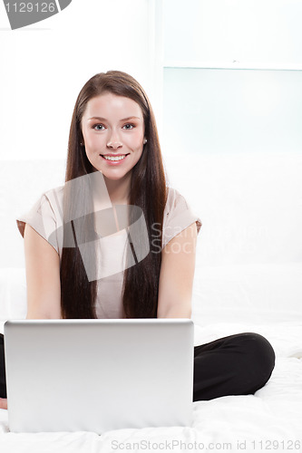 Image of Businesswoman at home