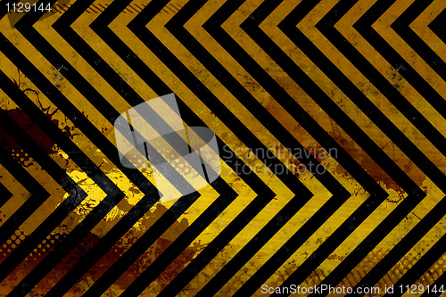 Image of Grungy Hazard Stripes