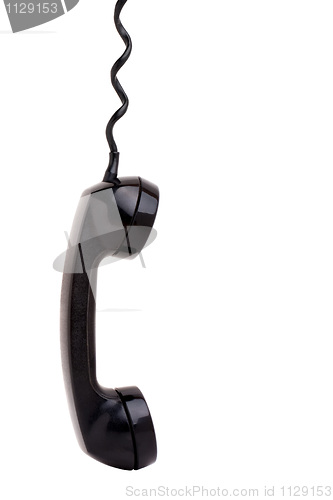 Image of Old Phone Handset Hanging