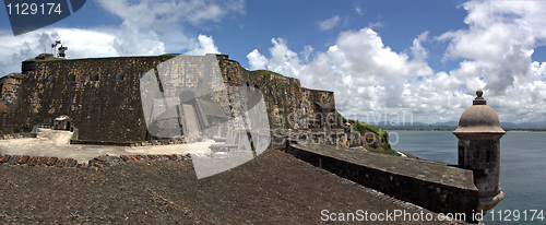 Image of El Morro Fort Panorama