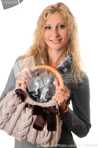 Image of Portrait of beautiful blonde