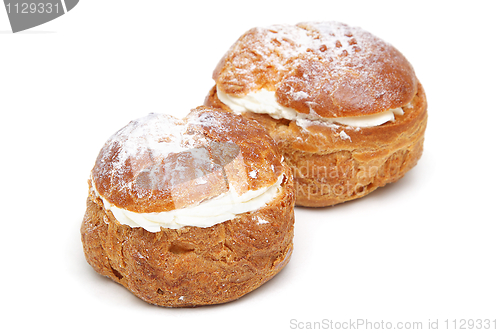 Image of Two profiteroles