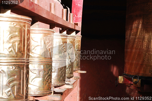 Image of Prayer wheels