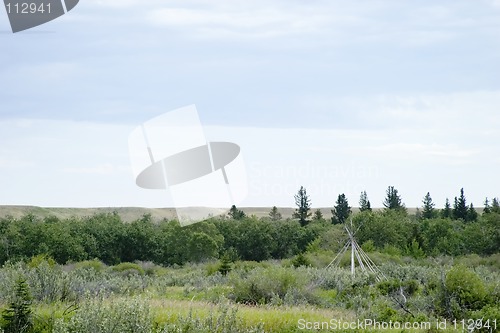 Image of Teepee Frame Landscape