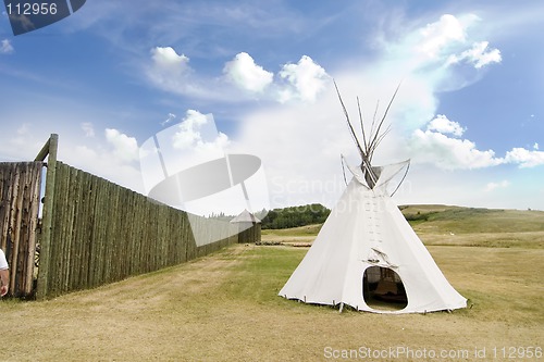 Image of Tepee Detail