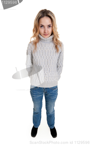 Image of girl in a sweater