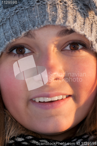 Image of beautiful young girl