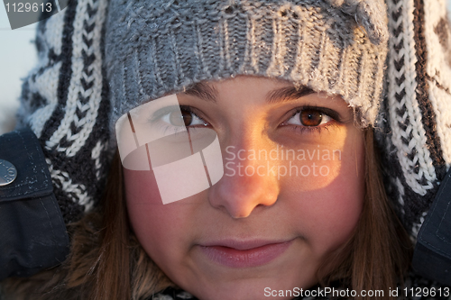 Image of beautiful young girl