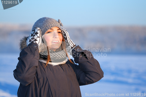 Image of beautiful young girl