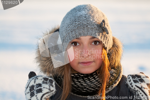 Image of beautiful young girl