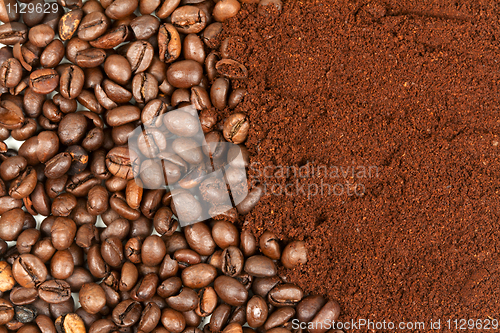 Image of background of coffee